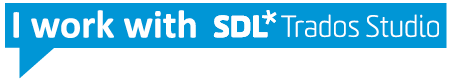 I work with SDL Trados Studio
